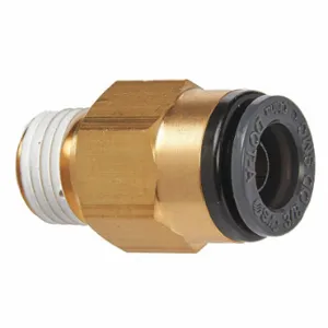 SUR R ABM330 Male Connector, Compression, Brass, Sae And Dot, 2Pk | CU4XRY 426D16