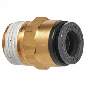 SUR R ABM340 Male Connector, Compression, Brass, Sae And Dot, 2Pk | CU4XRW 426D17