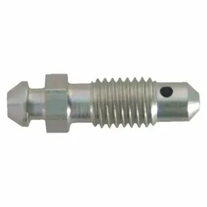 SUR R BB04 Bleeder Screw, Screw, 1/4 Inch -28 Thread Size, Steel, 5 PK | CU4XPQ 52HH21