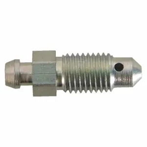 SUR R BB05 Bleeder Screw, Screw, M10 X 1.2 Thread Size, Steel, 5 PK | CU4XPX 52HH22