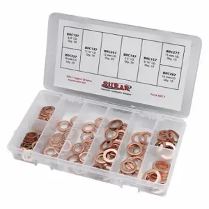 SUR R BRC7 Washer Kit, Washer, Copper | CU4XWT 52HH33