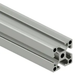 SURE FRAME 1515CUL Ultra Light T-Slotted Rail, Silver, 6063-T6 Anodized Aluminum Alloy, Cut To Length | CV7WWV