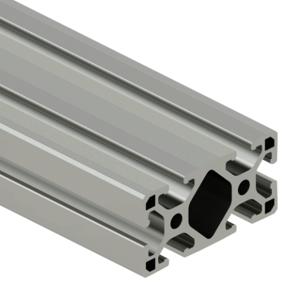 SURE FRAME 1530CL Light T-Slotted Rail, Silver, 6063-T6 Anodized Aluminum Alloy, Cut To Length | CV7WWX