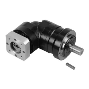 SURE GEAR PGB070-05A1 High-Precision Planetary Gearbox, 5:1 Ratio, Right Angle, 16mm Dia. Output Shaft | CV7PEV