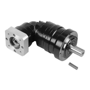 SURE GEAR PGB070-15A1 High-Precision Planetary Gearbox, 15:1 Ratio, Right Angle, 16mm Dia. Output Shaft | CV7PEZ