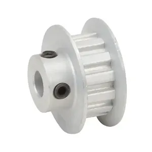 SURE MOTION APB13XL025BF-250 Timing Pulley, Aluminum, 1/5 Inch Xl Pitch, 13 Tooth, 0.828 Inch Pitch Dia., 1/4 Inch Bore | CV8DFX