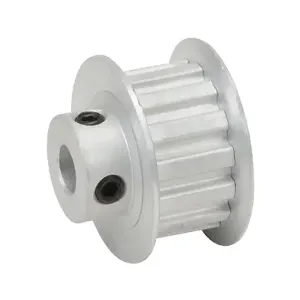 SURE MOTION APB14XL037BF-250 Timing Pulley, Aluminum, 1/5 Inch Xl Pitch, 14 Tooth, 0.891 Inch Pitch Dia., 1/4 Inch Bore | CV8DGD