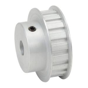 SURE MOTION APB19L050BF-500 Timing Pulley, Aluminum, 3/8 Inch L Pitch, 19 Tooth, 2.268 Inch Pitch Dia., 1/2 Inch Bore | CV8DGZ