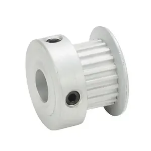 SURE MOTION APB21MXL025CF-250 Timing Pulley, Aluminum, 0.08 Inch Pitch, 21 Tooth, 0.535 Inch Pitch Dia., 1/4 Inch Bore | CV8DHK