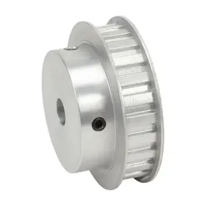 SURE MOTION APB24L050BF-500 Timing Pulley, Aluminum, 3/8 Inch L Pitch, 24 Tooth, 2.865 Inch Pitch Dia., 1/2 Inch Bore | CV8DHX