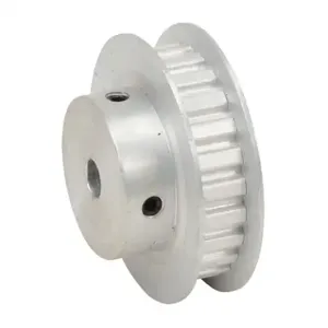 SURE MOTION APB24XL025BF-250 Timing Pulley, Aluminum, 1/5 Inch Xl Pitch, 24 Tooth, 1.528 Inch Pitch Dia., 1/4 Inch Bore | CV8DHZ