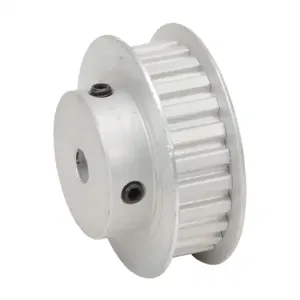 SURE MOTION APB25XL037BF-250 Timing Pulley, Aluminum, 1/5 Inch Xl Pitch, 25 Tooth, 1.592 Inch Pitch Dia., 1/4 Inch Bore | CV8DJD