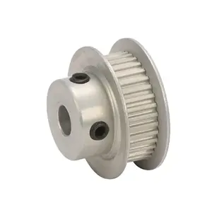 SURE MOTION APB36MXL025BF-250 Timing Pulley, Aluminum, 0.08 Inch Pitch, 36 Tooth, 0.917 Inch Pitch Dia., 1/4 Inch Bore | CV8DJV