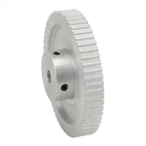 SURE MOTION APB60XL037B-375 Timing Pulley, Aluminum, 1/5 Inch Xl Pitch, 60 Tooth, 3.82 Inch Pitch Dia., 3/8 Inch Bore | CV8DKH