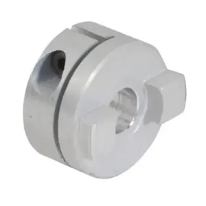 SURE MOTION DC-DAC19-04 Drive Coupling Hub, Aluminum Alloy, Clamp, Size 19, 1/4 Inch Bore | CV7GNT