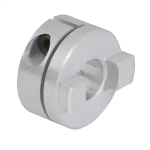 SURE MOTION DC-DAC19-08M Drive Coupling Hub, Aluminum Alloy, Clamp, Size 19, 8mm Bore | CV7GNV