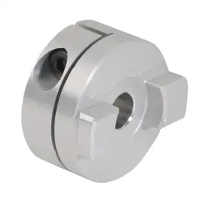 SURE MOTION DC-DAC25-04 Drive Coupling Hub, Aluminum Alloy, Clamp, Size 25, 1/4 Inch Bore | CV7GNW