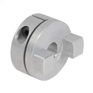 SURE MOTION DC-DAC33-06 Drive Coupling Hub, Aluminum Alloy, Clamp, Size 33, 3/8 Inch Bore | CV7GPB