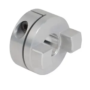 SURE MOTION DC-DAC33-14M Drive Coupling Hub, Aluminum Alloy, Clamp, Size 33, 14mm Bore | CV7GPG