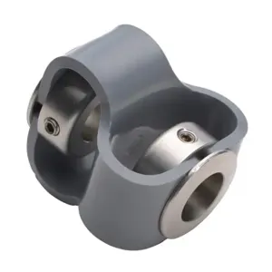 SURE MOTION DC-DLSS30-10 Drive Coupling, Double Loop, Stainless Steel, Setscrew, Size 30, 5/8 Inch Bore | CV7GDU