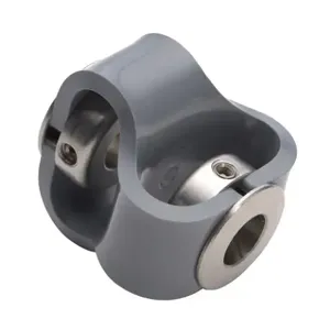 SURE MOTION DC-DLSS40-14M Drive Coupling, Double Loop, Stainless Steel, Setscrew, Size 40, 14mm Bore | CV7GDZ