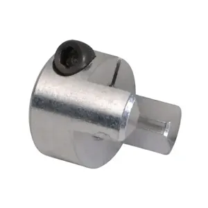 SURE MOTION DC-JAC14-04 Drive Coupling Hub, Jaw Type, Aluminum Alloy, Clamp, Size 14, 1/4 Inch Bore | CV7GQE