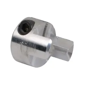 SURE MOTION DC-JAC14-05M Drive Coupling Hub, Jaw Type, Aluminum Alloy, Clamp, Size 14, 5mm Bore | CV7GQF