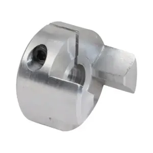 SURE MOTION DC-JAC30-06 Drive Coupling Hub, Jaw Type, Aluminum Alloy, Clamp, Size 30, 3/8 Inch Bore | CV7GQL