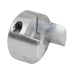 SURE MOTION DC-JAC30-08M Drive Coupling Hub, Jaw Type, Aluminum Alloy, Clamp, Size 30, 8mm Bore | CV7GQN