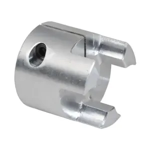 SURE MOTION DC-JAC40-12M Drive Coupling Hub, Jaw Type, Aluminum Alloy, Clamp, Size 40, 12mm Bore | CV7GQY