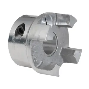 SURE MOTION DC-JAC55-19M Drive Coupling Hub, Jaw Type, Aluminum Alloy, Clamp, Size 55, 19mm Bore | CV7GRE