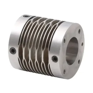 SURE MOTION DC-SBS32-1010 Drive Coupling, Servo-Beam, Stainless Steel, Setscrew, Size 32, 5/8 Inch Bore | CV7GED