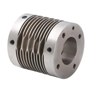 SURE MOTION DC-SBS51-1616 Drive Coupling, Servo-Beam, Stainless Steel, Setscrew, Size 51, 1 Inch Bore | CV7GEG