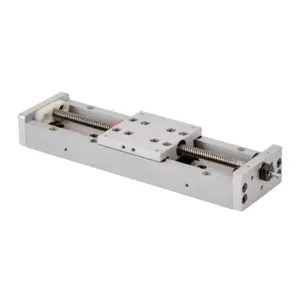 SURE MOTION LAHP-25TM102LP25 Linear Actuator Assembly, Single Square Bearing Rail, 50mm Wide, 102mm Travel, Lead Screw | CV7CBG