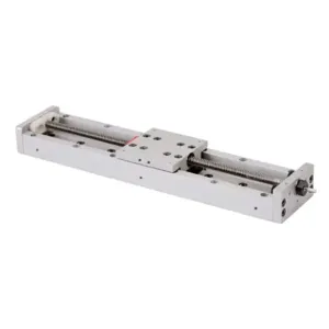 SURE MOTION LAHP-25TM152LP25 Linear Actuator Assembly, Single Square Bearing Rail, 50mm Wide, 152mm Travel, Lead Screw | CV7CBK