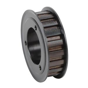 SURE MOTION SQD20L050AF-JA Timing Pulley, Steel, 3/8 Inch L Pitch, 20 Tooth, 2.387 Inch Pitch Dia., No Hub | CV8DLM