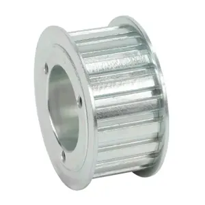 SURE MOTION SQD20L100AF-JA Timing Pulley, Steel, 3/8 Inch L Pitch, 20 Tooth, 2.387 Inch Pitch Dia., No Hub | CV8DLN