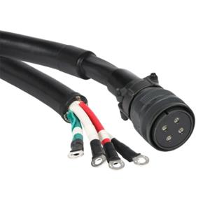 SURE SERVO SV2C-PF04-03NN Power Cable, Mating Connectors, 9.8 ft. Cable Length | CV7EVW