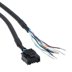 SURE STEP STP-CBL-EA6 Encoder Cable, 10-Pin Connector To Pigtail, 6 ft. Cable Length | CV7ENP