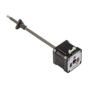 SURE STEP STP-LE17-2C06ADJ Stepper Motor Linear Actuator, External Nut, Encoder Ready, IP40, Double Stack, 2A | CV7TAN