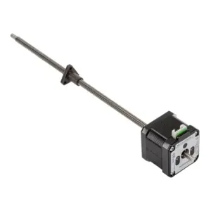 SURE STEP STP-LE17-2C09ADJ Stepper Motor Linear Actuator, External Nut, Encoder Ready, IP40, Double Stack, 2A | CV7TAQ