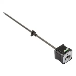 SURE STEP STP-LE17-2C12ADJ Stepper Motor Linear Actuator, External Nut, Encoder Ready, IP40, Double Stack, 2A | CV7TAT