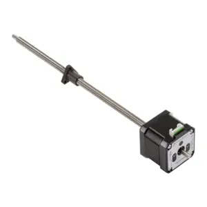 SURE STEP STP-LE17-2D09ADJ Stepper Motor Linear Actuator, External Nut, Encoder Ready, IP40, Double Stack, 2A | CV7TAX