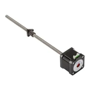 SURE STEP STP-LE17-2D09ANN Stepper Motor Linear Actuator, External Nut, IP40, Double Stack, 2A | CV7TAY