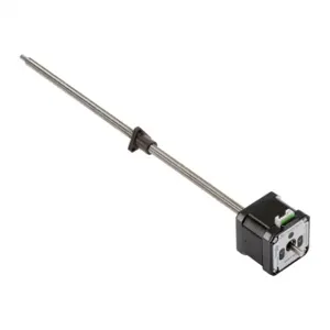 SURE STEP STP-LE17-2D12ADJ Stepper Motor Linear Actuator, External Nut, Encoder Ready, IP40, Double Stack, 2A | CV7TAZ