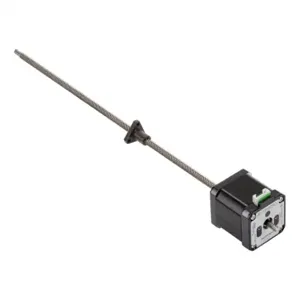 SURE STEP STP-LE17-3B12ADJ Stepper Motor Linear Actuator, External Nut, Encoder Ready, IP40, Triple Stack, 2A | CV7TBM