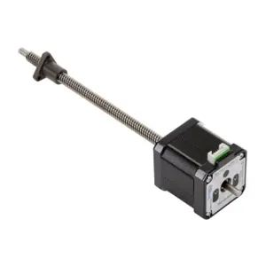 SURE STEP STP-LE17-3E06ADJ Stepper Motor Linear Actuator, External Nut, Encoder Ready, IP40, Triple Stack, 2A | CV7TBP