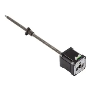 SURE STEP STP-LE17-3E09ADJ Stepper Motor Linear Actuator, External Nut, Encoder Ready, IP40, Triple Stack, 2A | CV7TBR