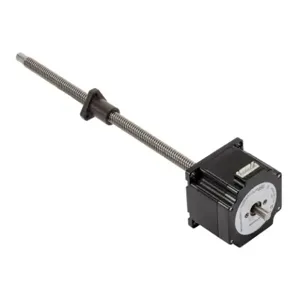 SURE STEP STP-LE23-1F09ADJ Stepper Motor Linear Actuator, External Nut, Encoder Ready, IP40, Single Stack, 2.1A | CV7TBY