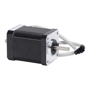 SURE STEP STP-MTR-17060D Stepper Motor, IP40, Dual Shaft, Encoder Ready, 2A, 115 Oz-In Holding Torque | CV7UBY